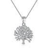 Arbre de vie collier argent