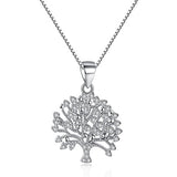 Arbre de vie collier argent