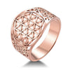 Bague fleur de vie