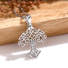 Bijoux collier arbre de vie en argent