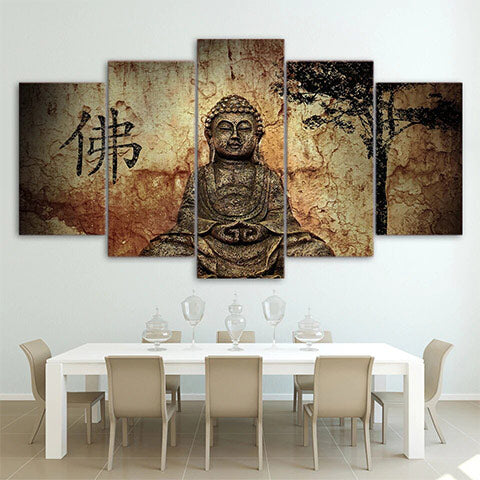 Bouddha tableau japonais