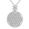 Collier Fleur de Vie Argent