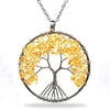 Collier arbre de vie chakra plexus solaire