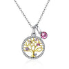Collier arbre de vie swarovski