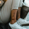 Petit tatouage arbre de vie cheville