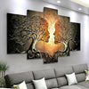 Tableau l'arbre de vie salon