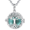 bola arbre de vie turquoise