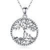 Collier arbre de vie argent 2 enfants