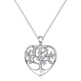 collier coeur arbre de vie