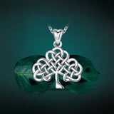 Collier arbre de vie celtique en argent