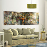 Tableau moderne arbre de vie salon