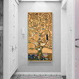 Arbre de vie Klimt reproduction sur toile