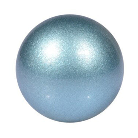 boule de bola bleu métallisé