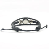 Bracelet Klimt cordon noir