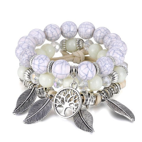 bracelet perles arbre de vie