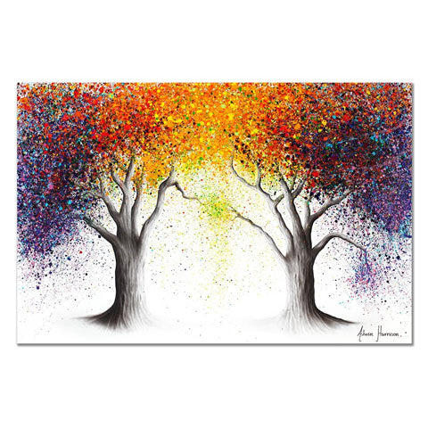 Peinture Tableau arbre de vie couleur