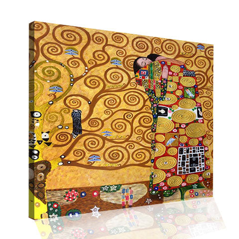 Toile Klimt et son Arbre